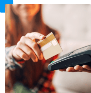 Swipe credit card