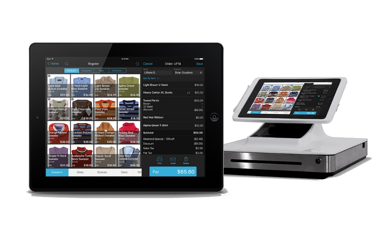 POS system with mobile device by TRC-Parus
