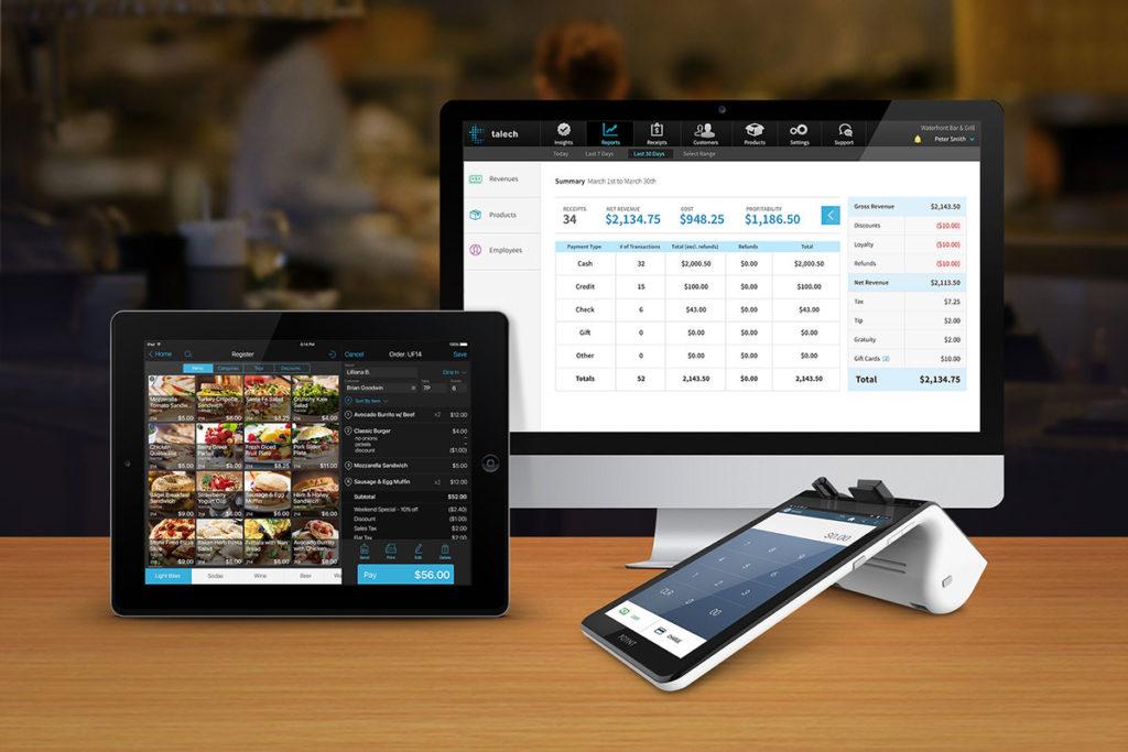 POS system with mobile device by TRC-Parus