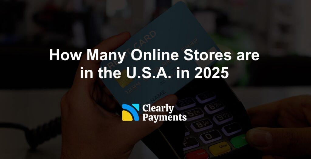 How Many Online Stores are in the U.S.A. in 2025